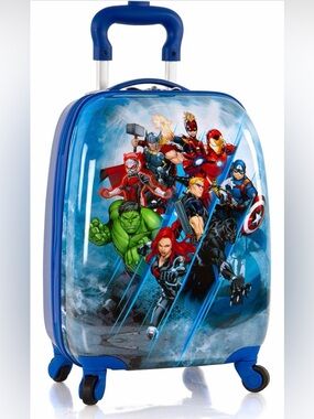Kids Marvel Avengers 18in Superheroes Rolling Suitcase Carry-On